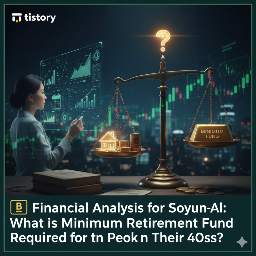 📊 소윤시 재무 분석: 40대가 준비해야 할 최소 노후자금은 얼마일까요?