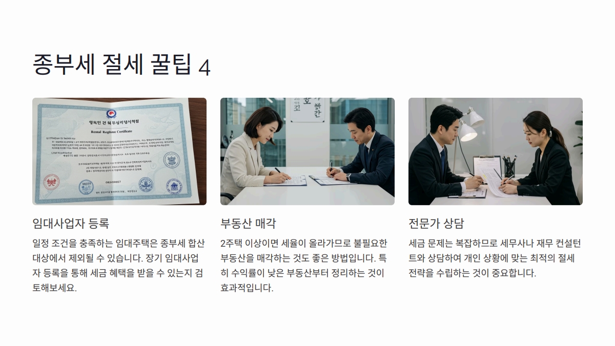 종합부동산세(종부세) 계산
