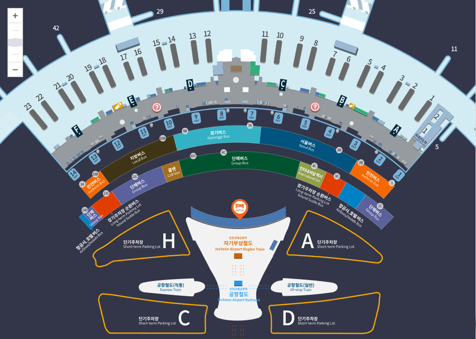 제1터미널-다락휴-위치
