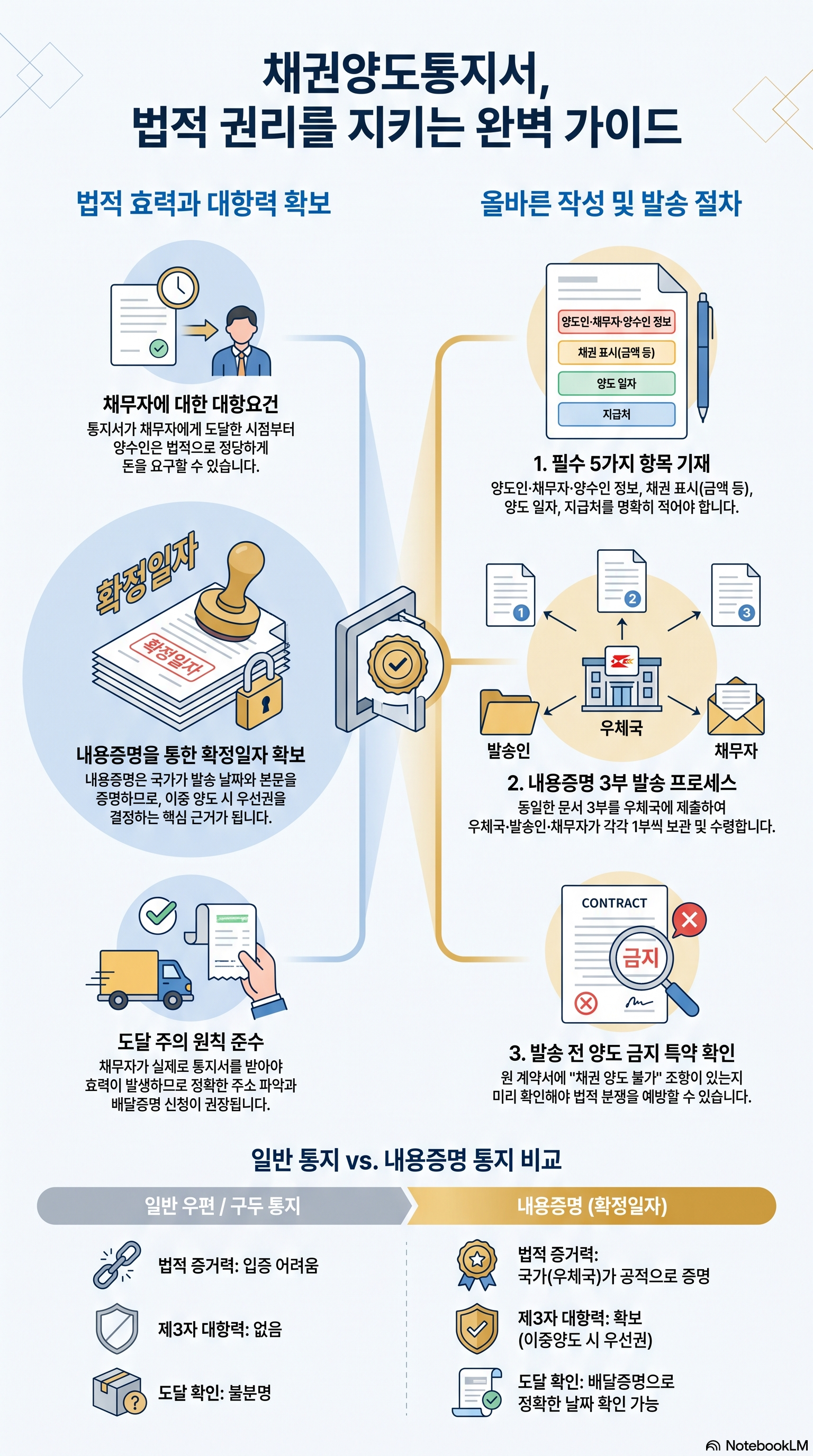 채권양도통지서 작성방법