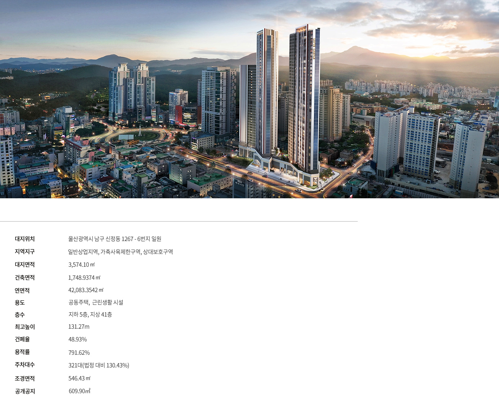 문수로 롯데캐슬 그랑파르크 아파트 분양가 분양일정 평면도 청약 입주자 모집공고 정보 안내