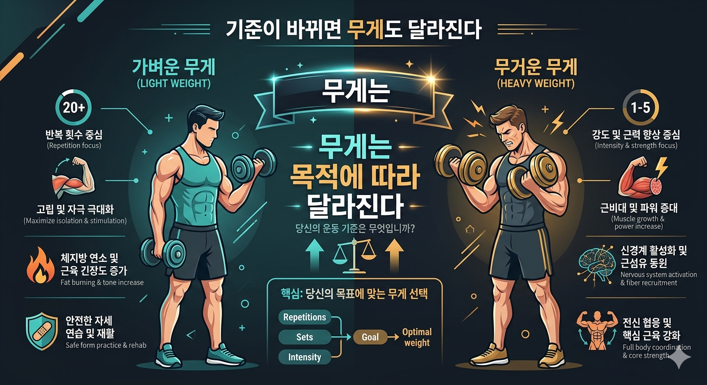 기준이 바뀌면 무게도 달라진다