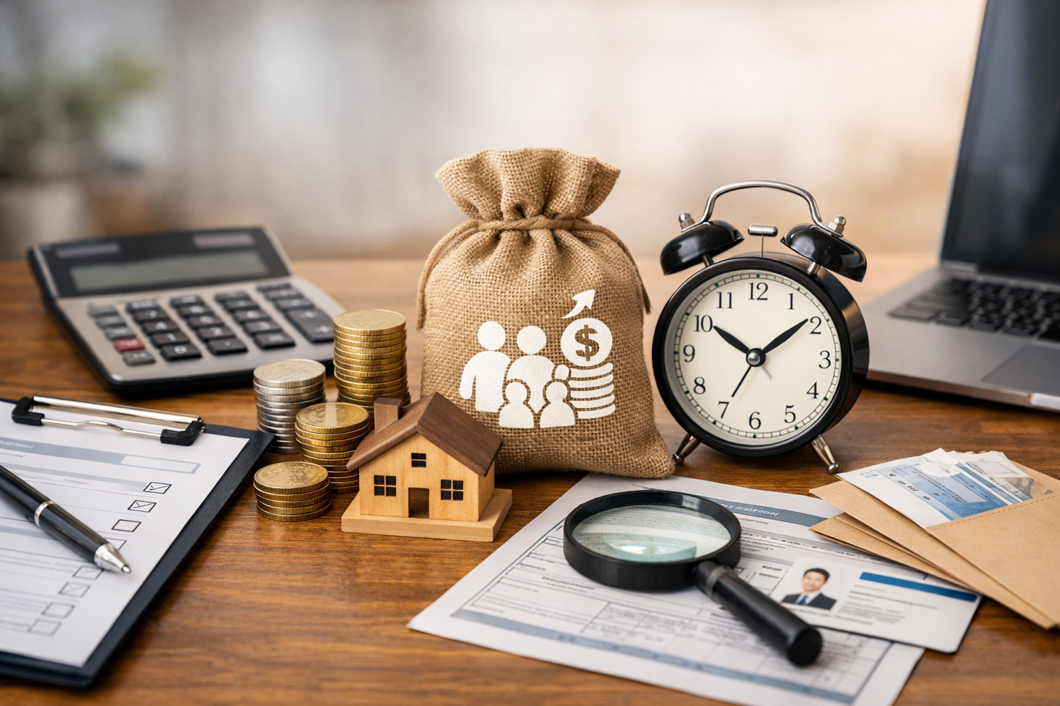 근로장려금을 받기 위한 세금신고 준비물들