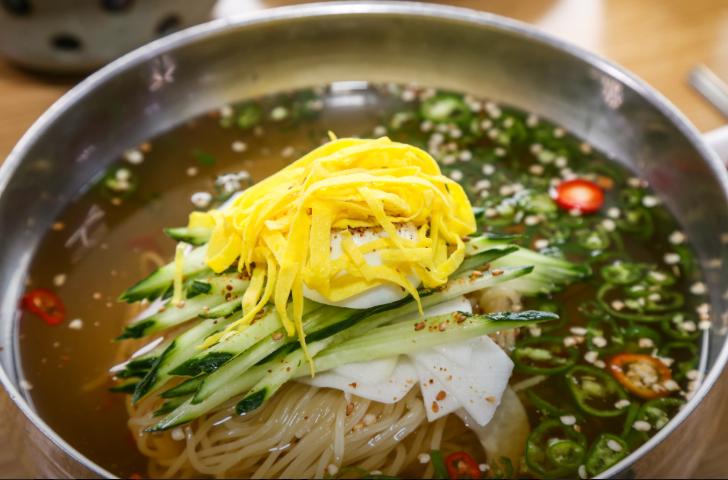 땡초물밀면