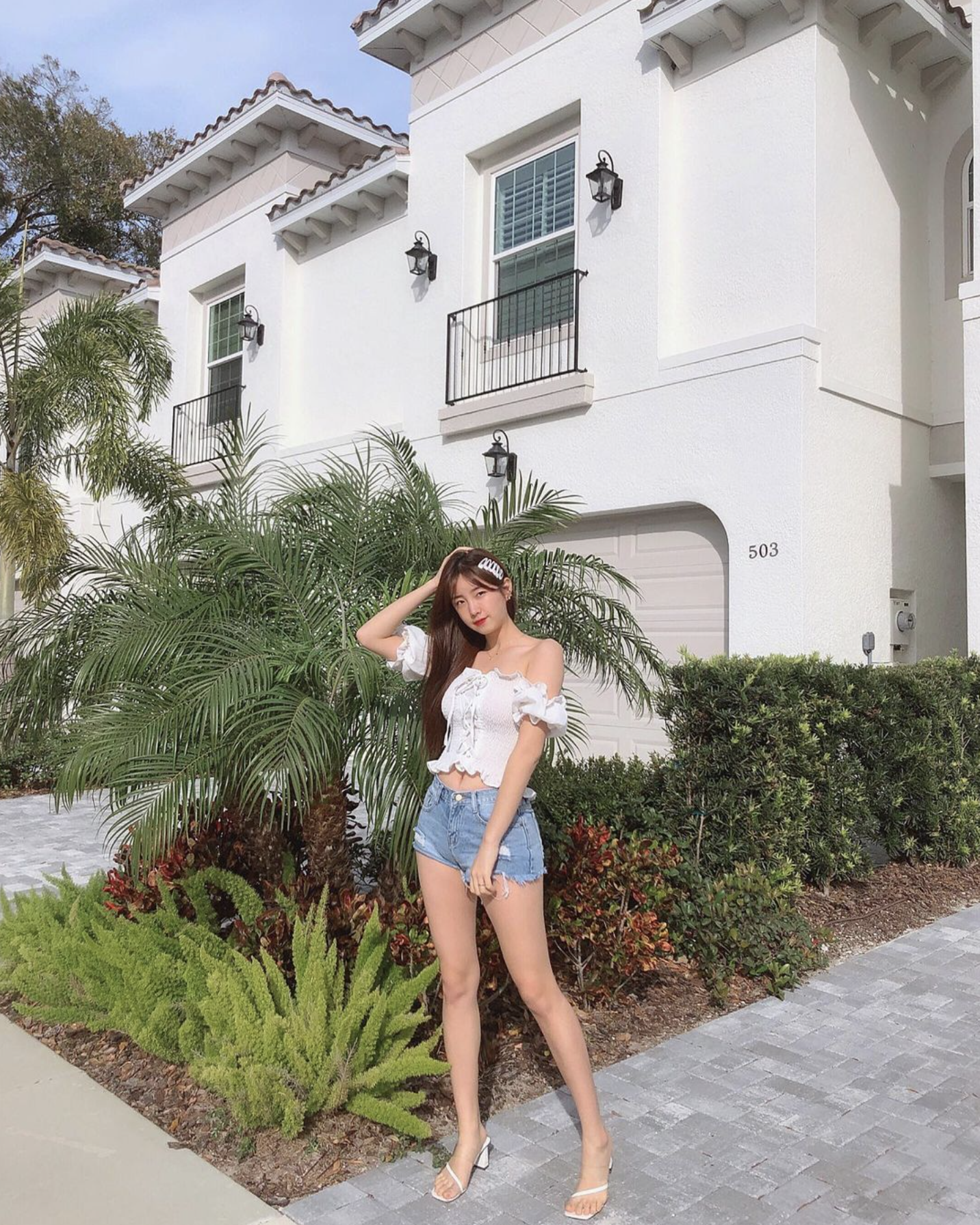 안지현 다리 각선미