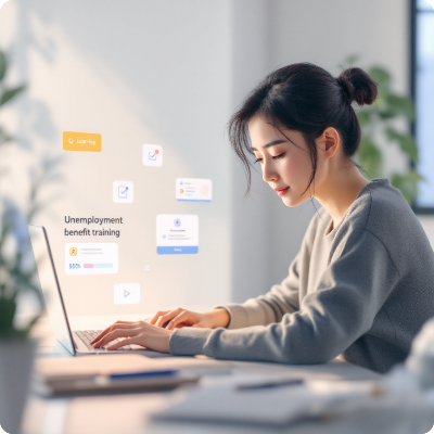 2026 실업급여 수급자격 신청자 온라인 교육 이미지