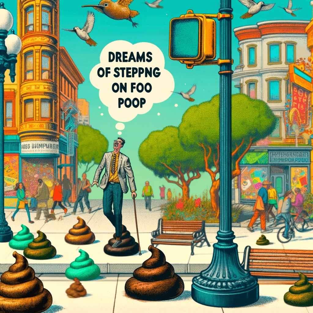 똥 밟는 꿈 해몽 해석