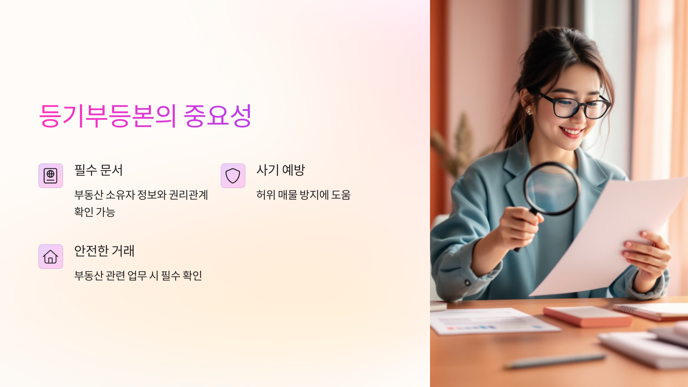 등기부등본의 중요성