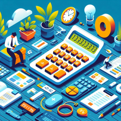 데이터 분석을 위해 기계적 요소가 결합된 이미지.