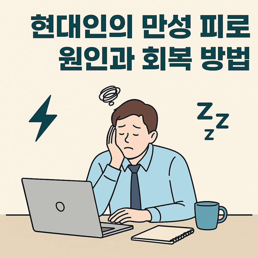 현대인의 만성피로회복방법