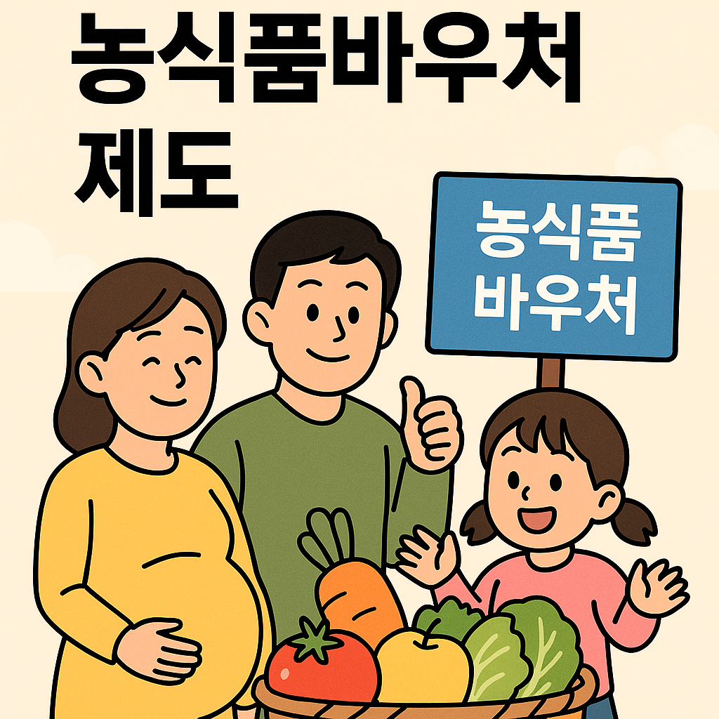 농식품 바우처 제도 - 신청 방법, 지원 금액, 임산부 지원, 아동 지원