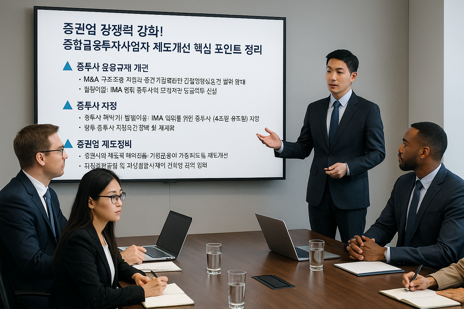 증권업 기업금융 경쟁력 강화! 종합금융투자사업자 제도개선 핵심정리