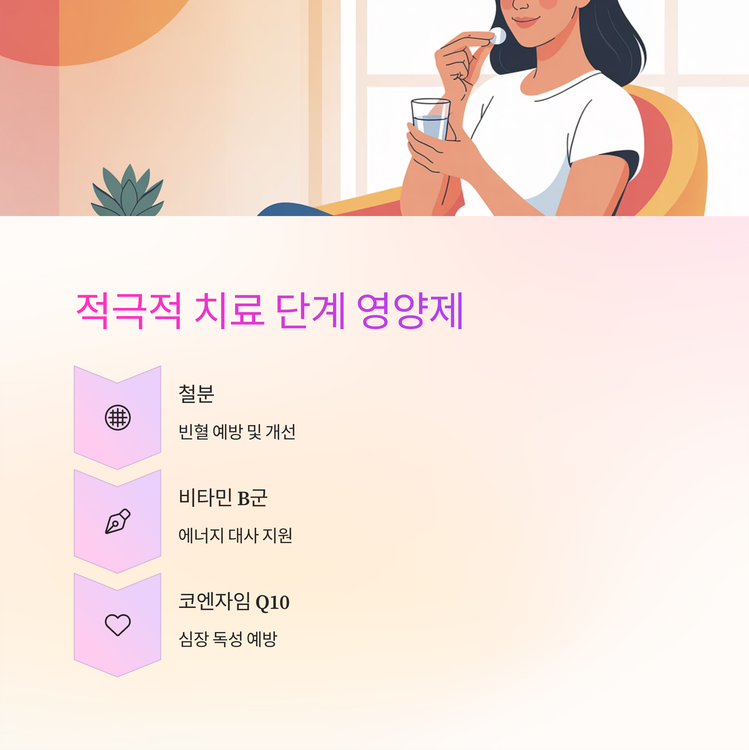 암치료 피로감 완화 단계별 영양제 추천