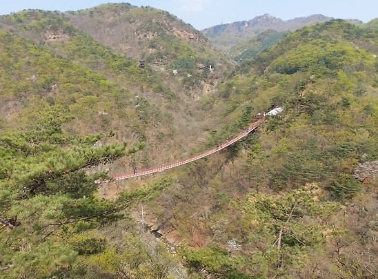 경기도 파주시 적성면 감악산 출렁다리