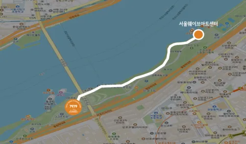 반포한강공원 러닝코스