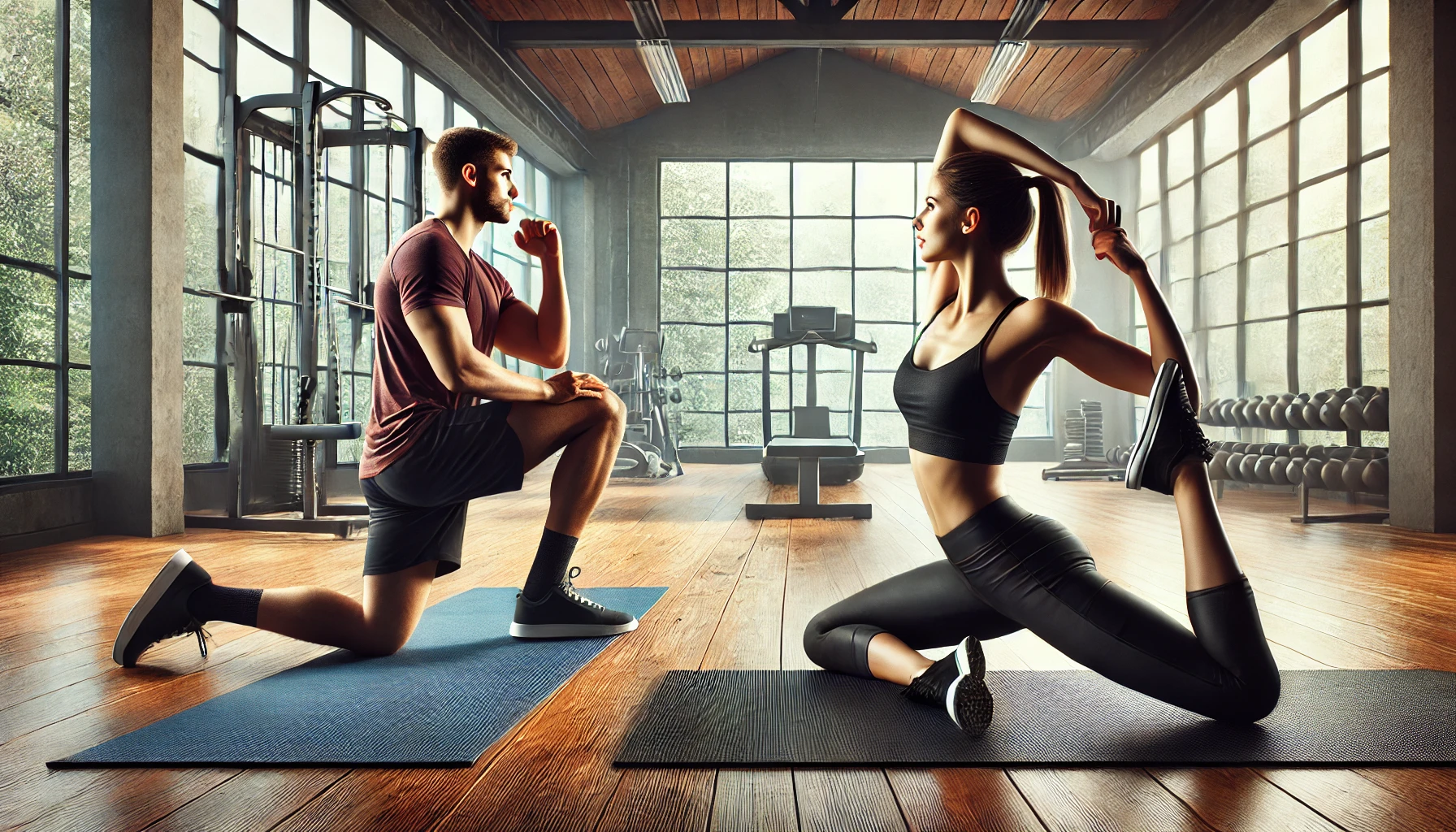 정적 스트레칭 vs 동적 스트레칭 관련 사진