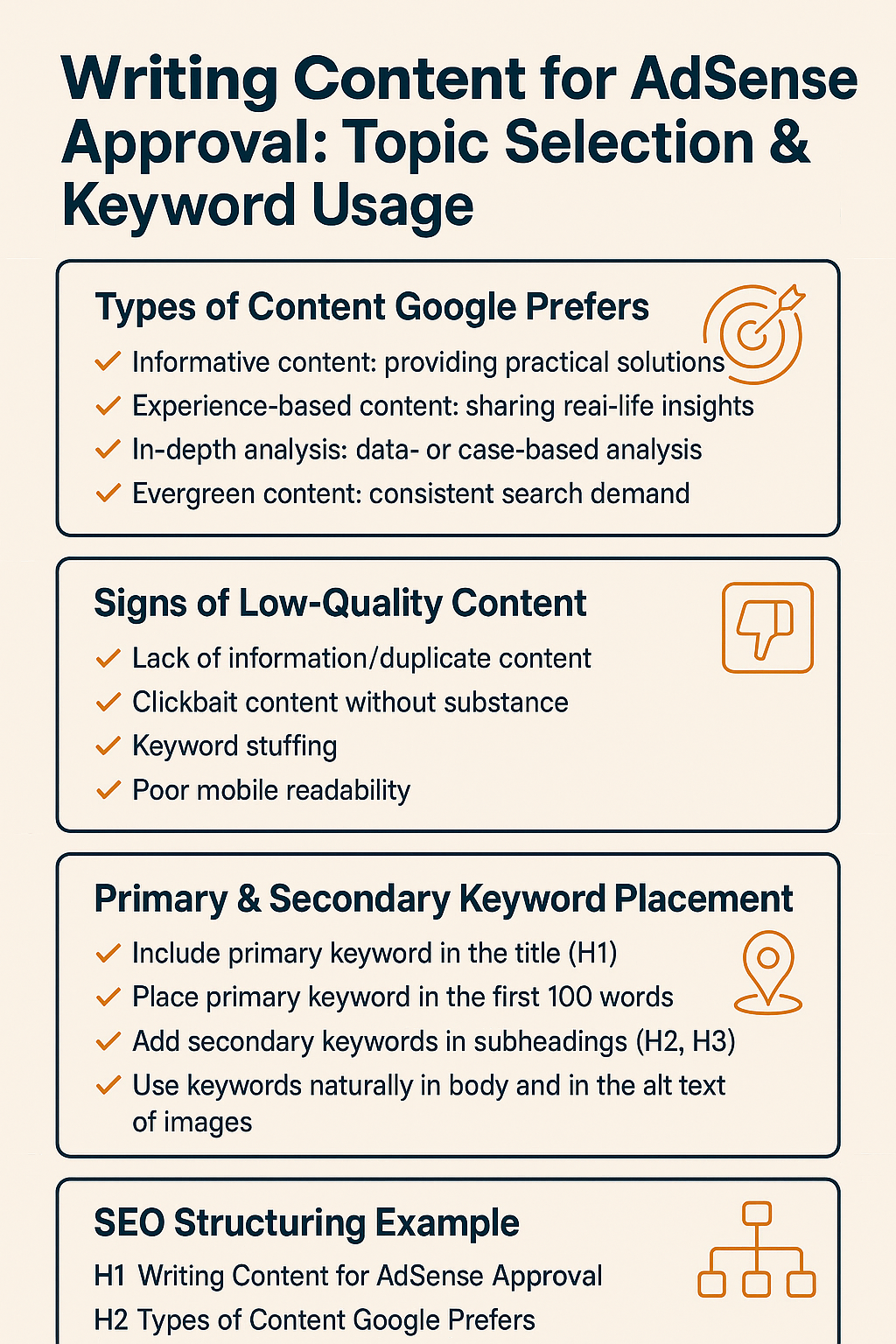 [애드센스블로그] 8편 애드센스 승인받는 글쓰기 전략 ❘ 주제 선정과 키워드 활용법 (2025 최신 가이드)