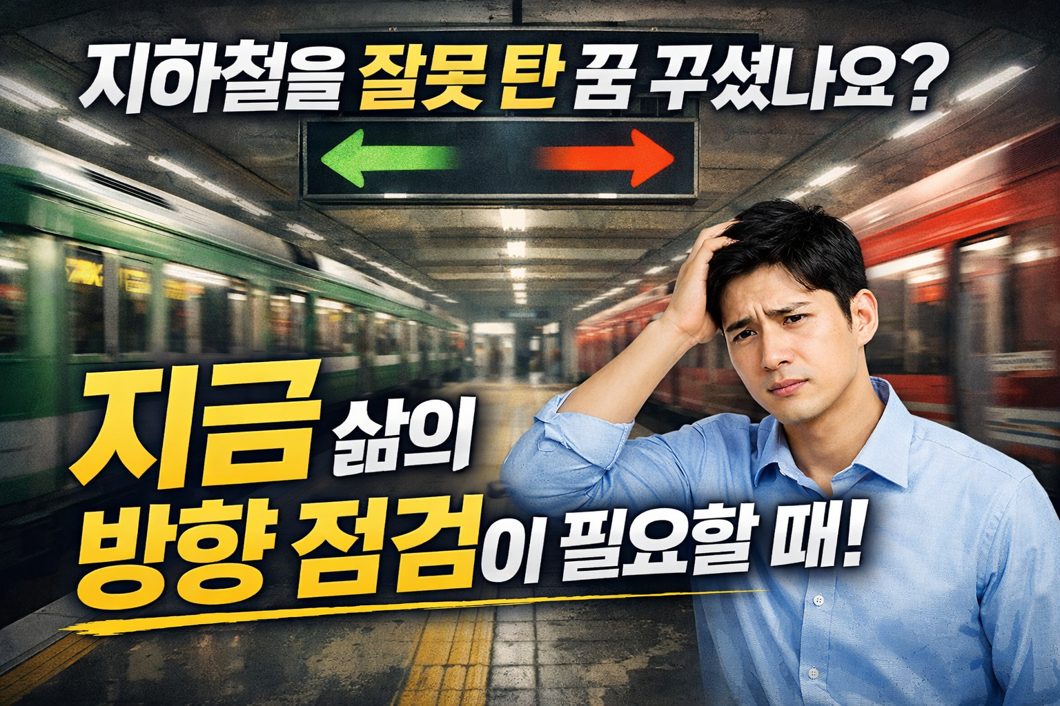 지하철을 잘못 탄 꿈