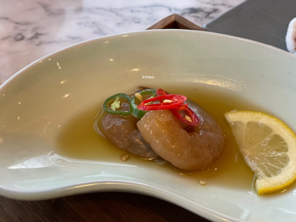 이천 쌀밥 모던 한정식 맛집 미곡반상 - 새우장