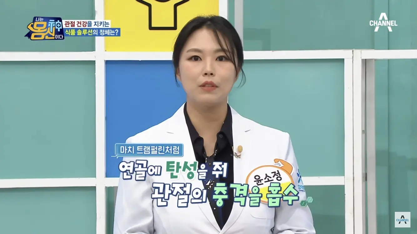 연골의 역할은 관절의 충격 흡수 - 나는 몸신이다 채널A 방송캡쳐