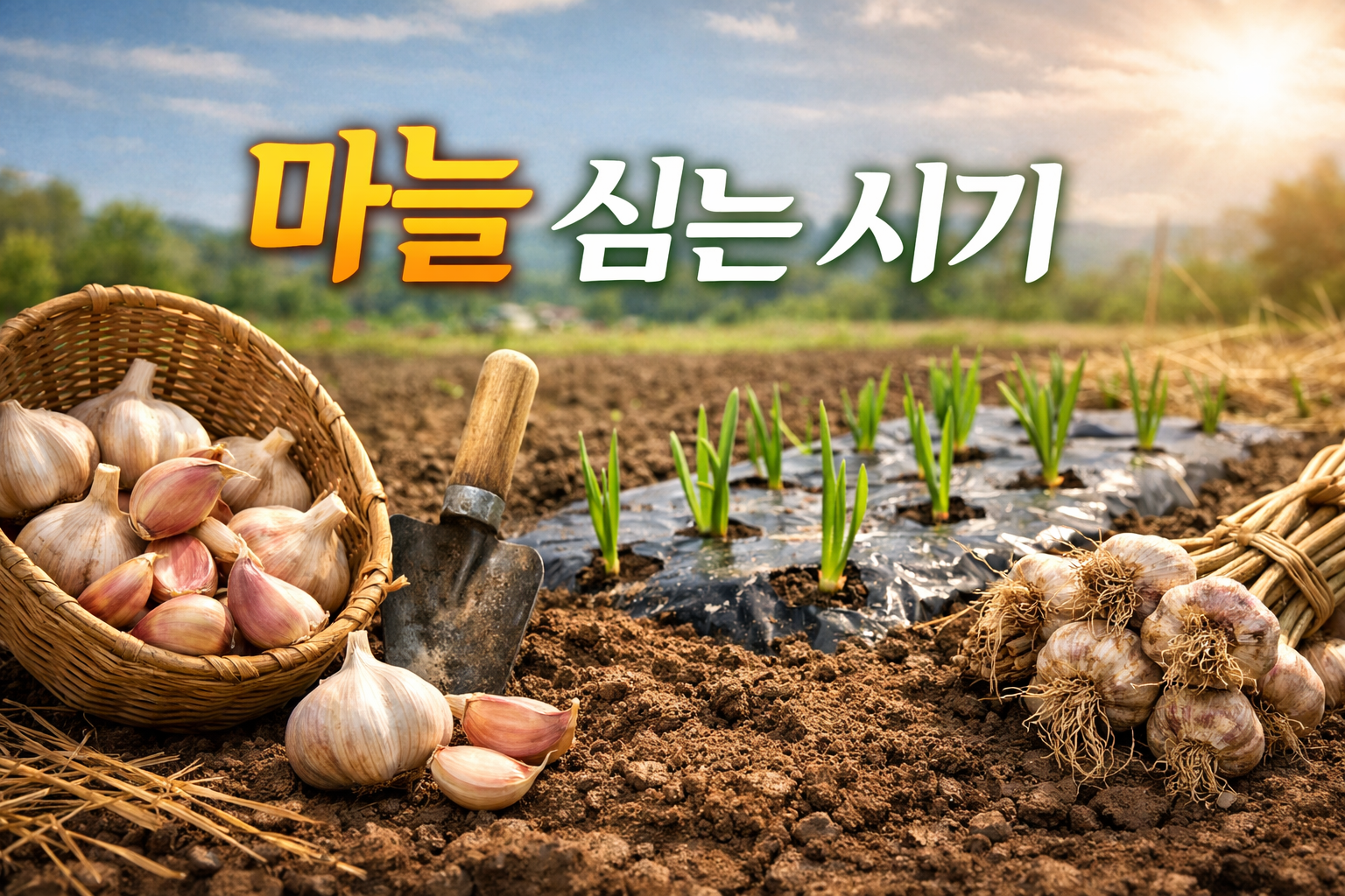 마늘 심는 시기