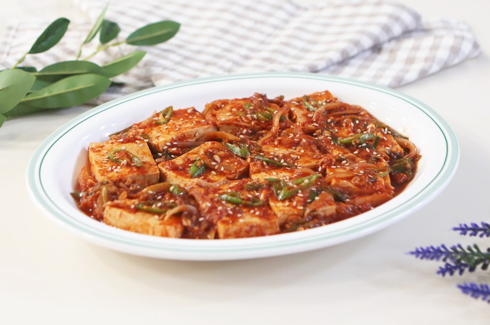 매콤 두부조림