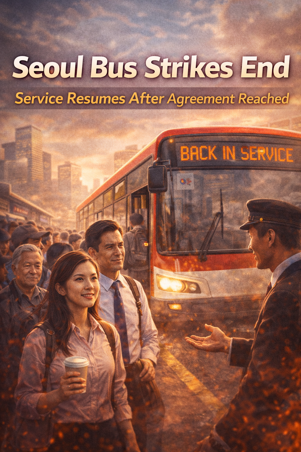 서울 버스 파업 종료