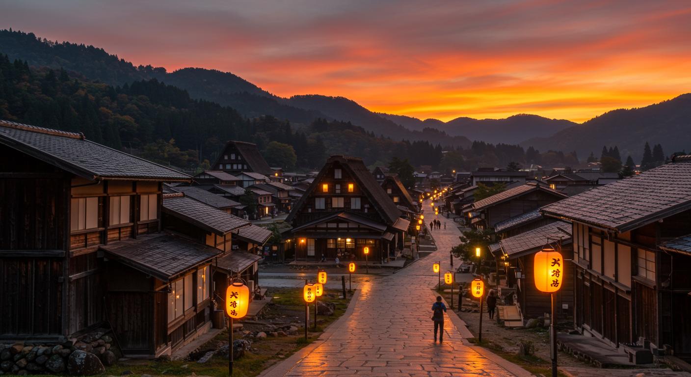 시라카와고 1박2일 여행