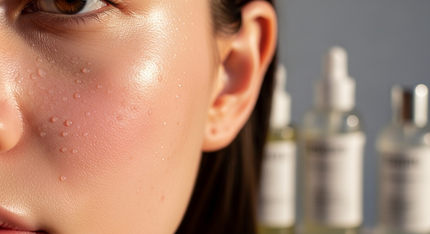 여드름 자국, 붉은 자국, 색소침착