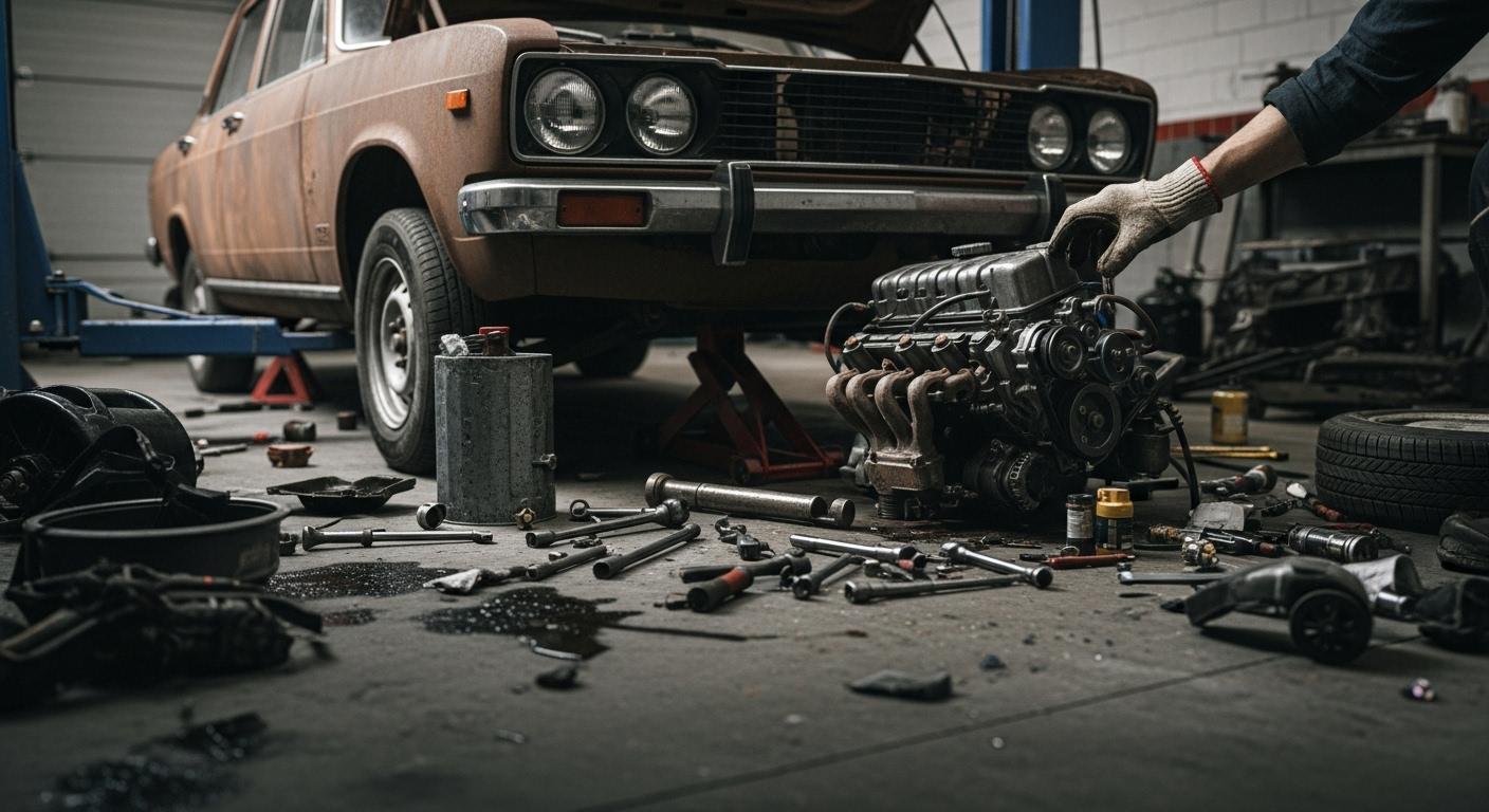 자동차 정비 불법