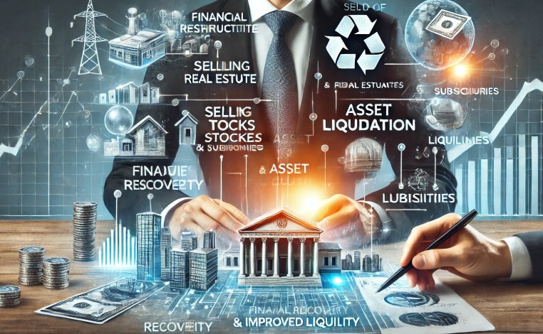 금양의 재무구조 개선을 나타내는 이미지입니다.