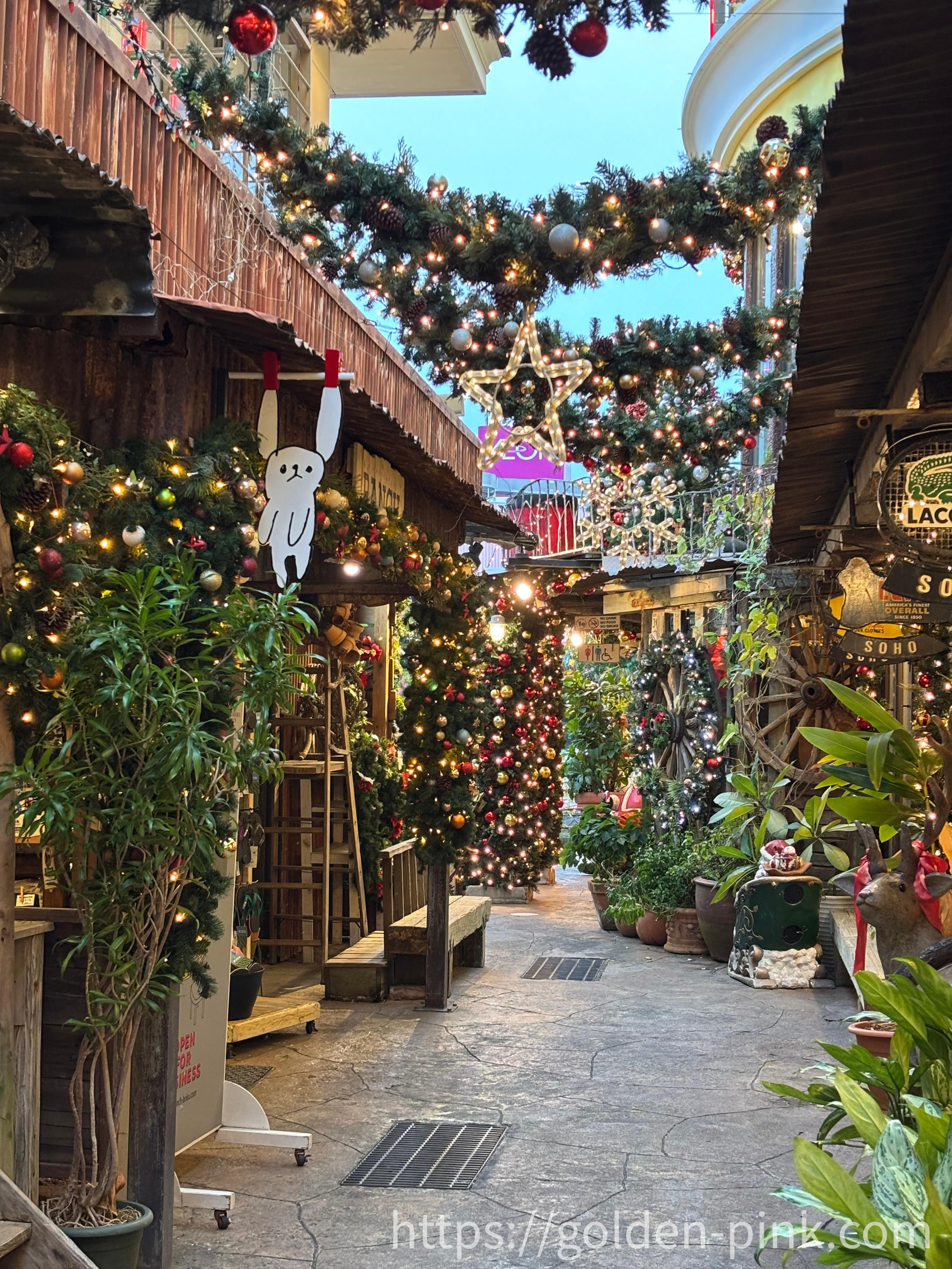 오키나와 아메리칸빌리지 크리스마스마켓 사진