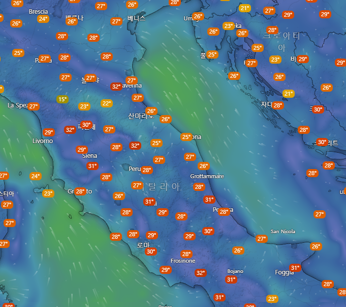 윈디닷컴 해외 확인