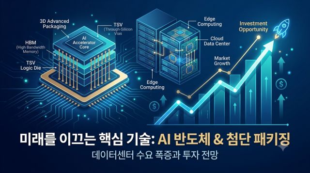 AI 반도체 시대 첨단 패키징 관련주 투자 포인트와 수혜 기업 분석 이미지