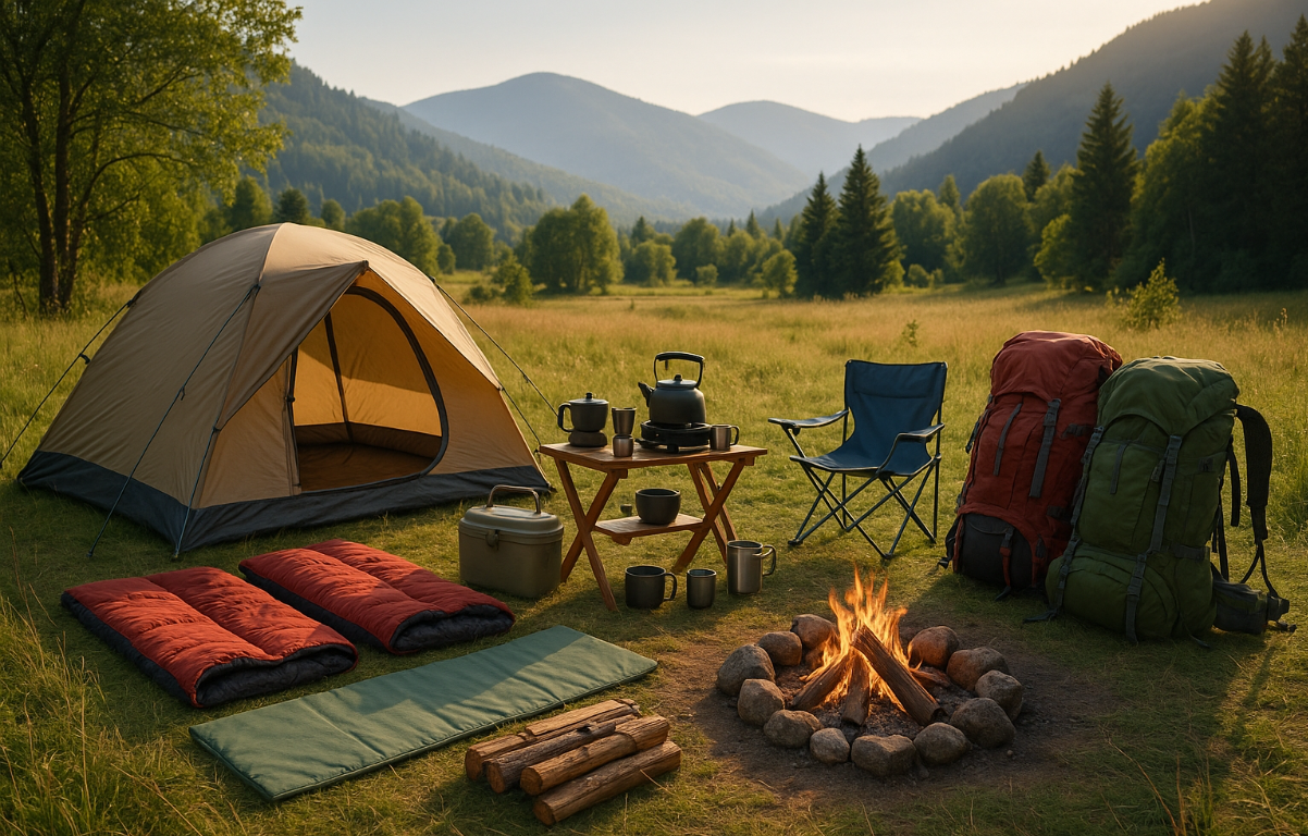 캠핑 관련 사진