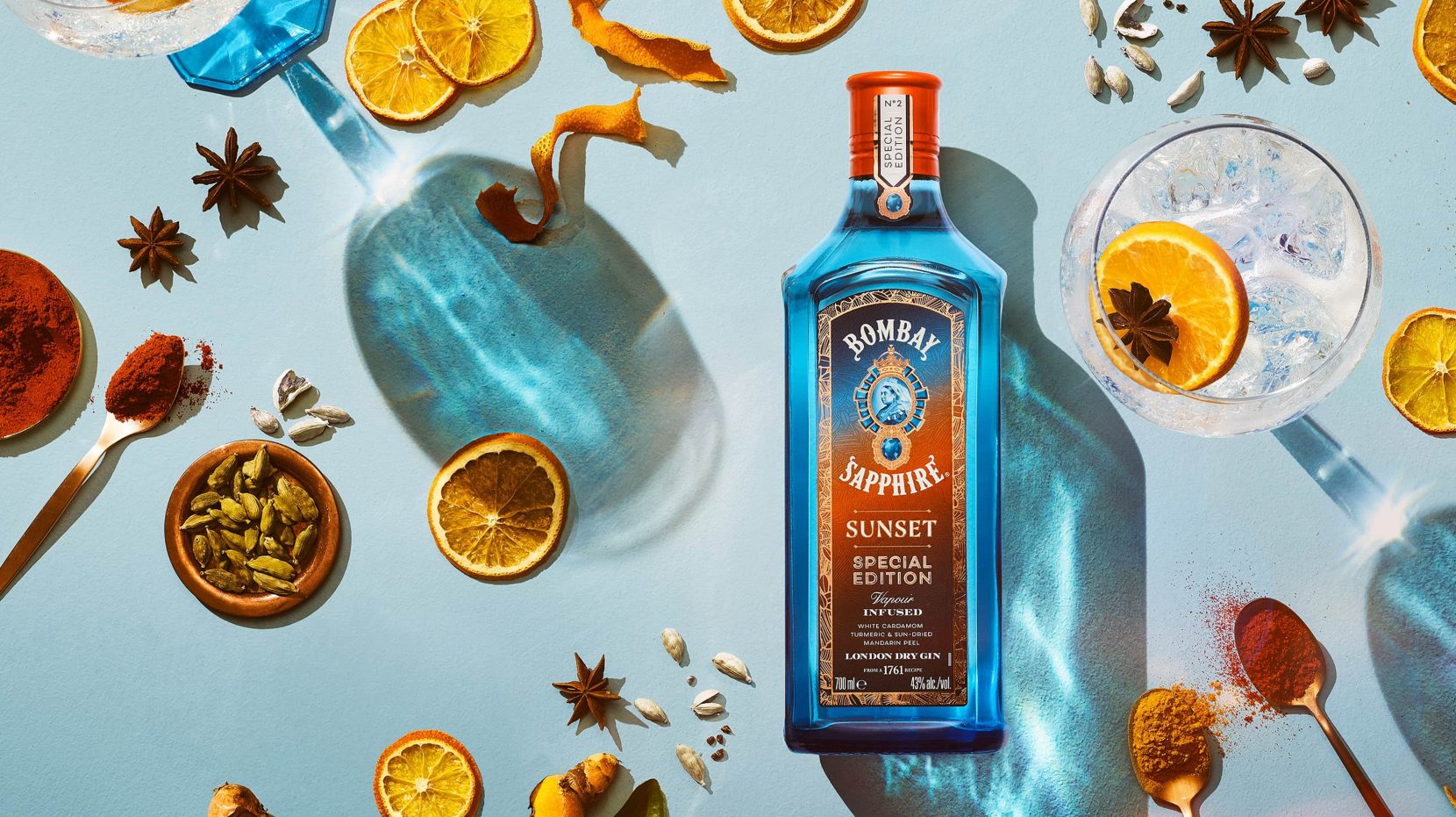 봄베이사파이어-선셋