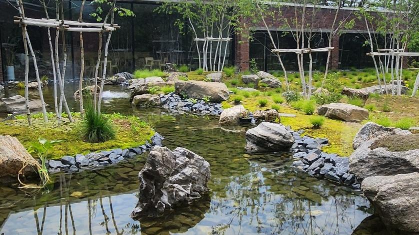 카페모쓰 분당점 대표 입구 외관