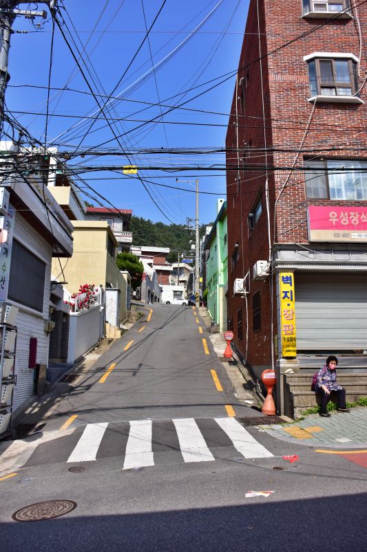 부산의 고갯길 장고개