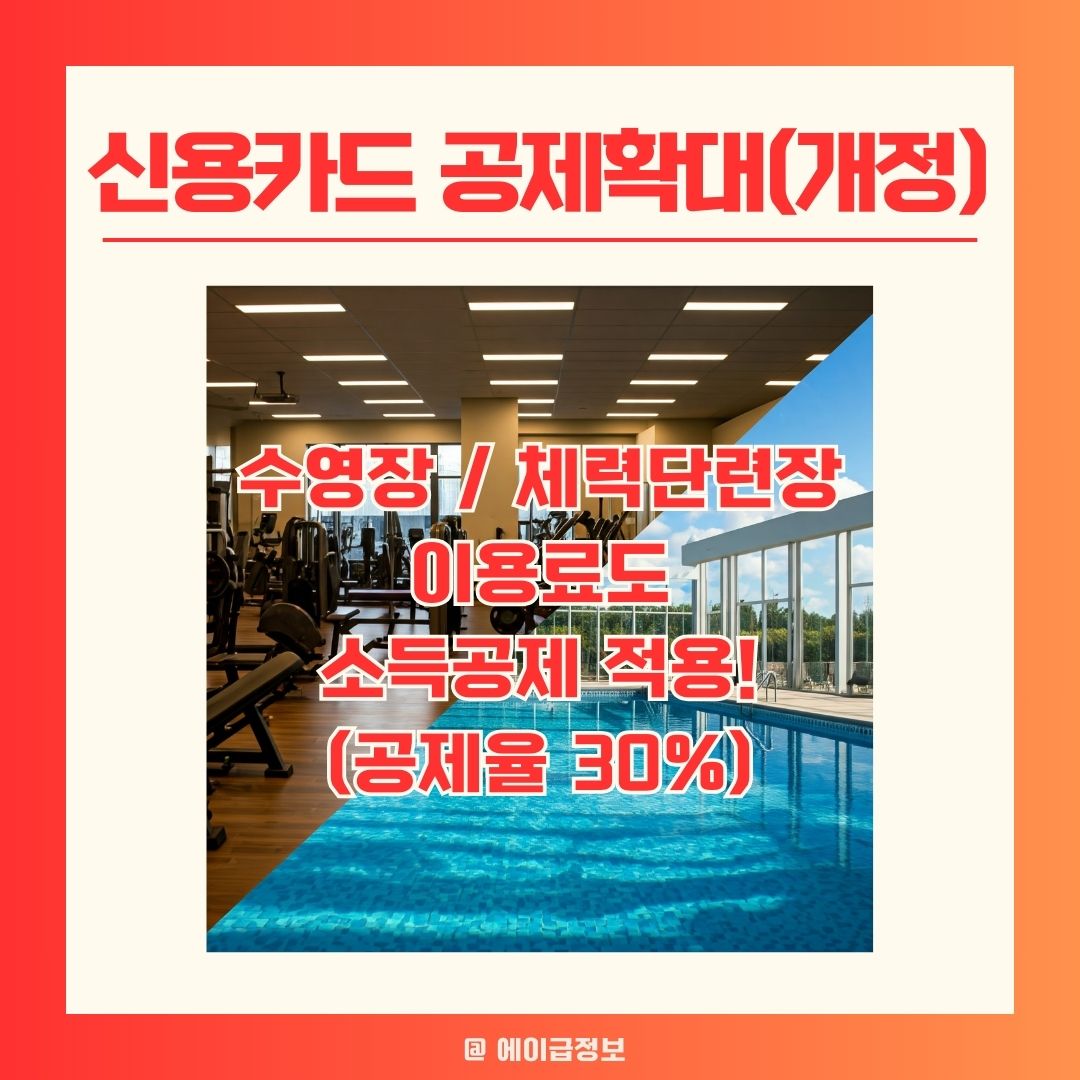 신용카드 소득공제 범위 확대