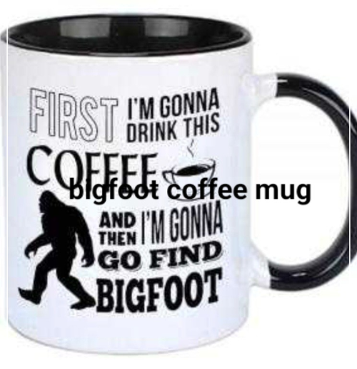 bigfoot coffee mug
