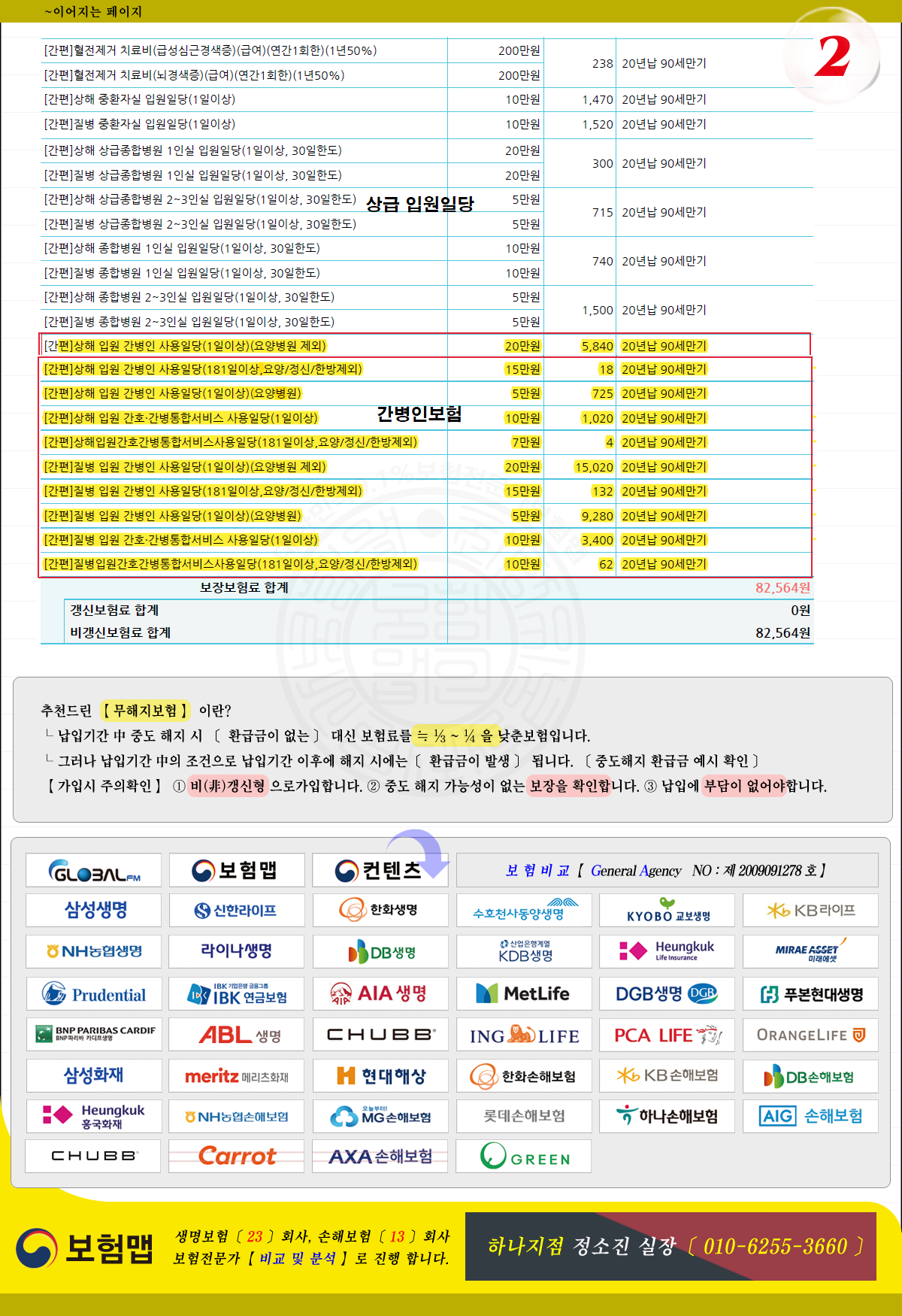 간병인보험