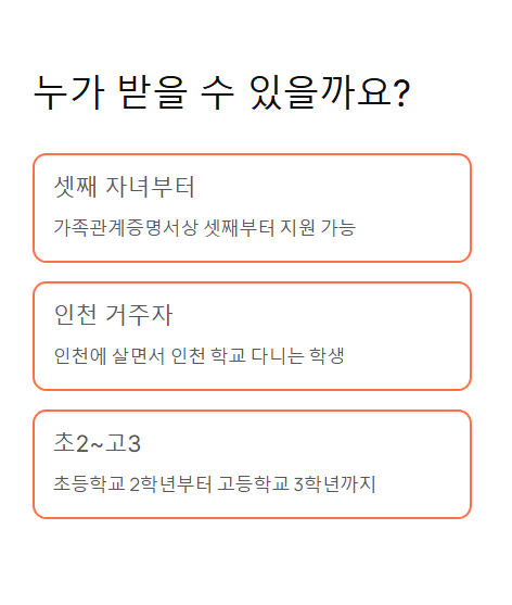 누가 받을 수 있을까요?