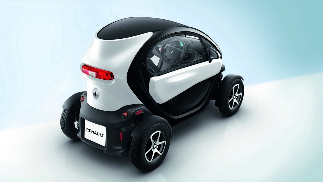 2020년식 트위지 인텐스 뒷모습 사진 출처 르노코리아 홈페이지