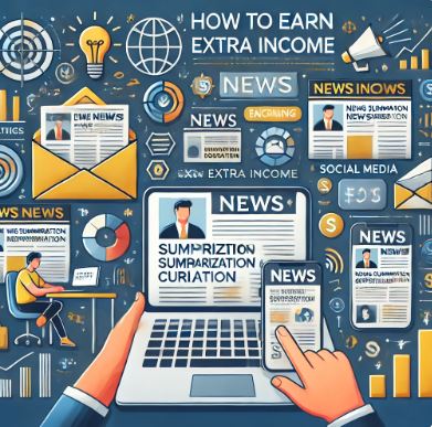 뉴스 요약 및 큐레이션 서비스 – 정보 전달로 추가 수입 만드는 방법