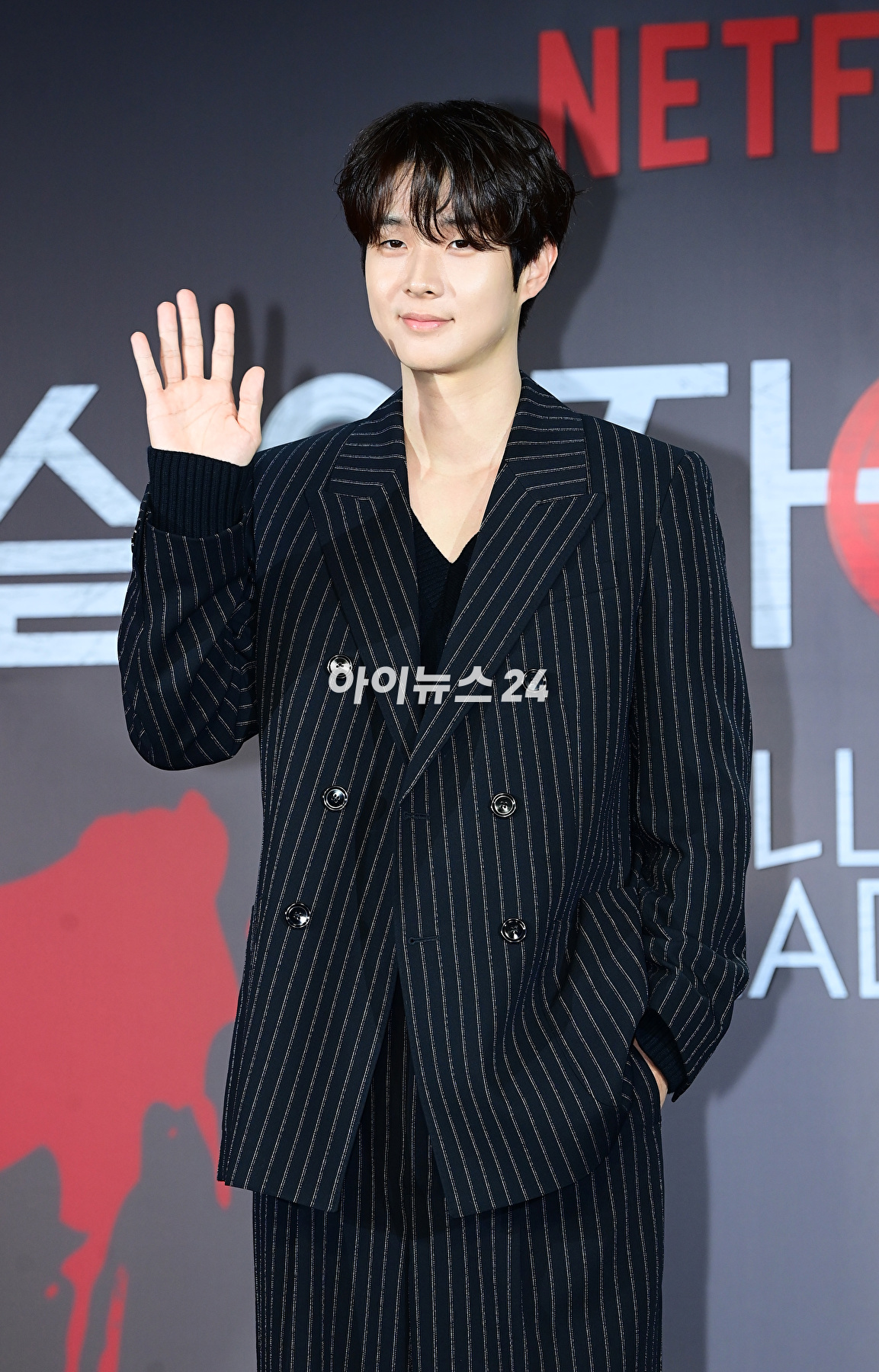배우 최우식이 1일 오전 서울 용산구 몬드리안 서울 이태원에서 열린 넷플릭스 시리즈 &#39;살인자ㅇ난감&#39; 제작발표회에 참석하고 있다. [사진=정소희 기자]