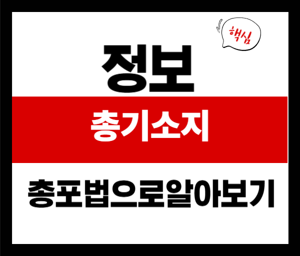 [법률쉽게풀기]한국 총기소지 가능한가요? 총포법으로 본 현실과 제약