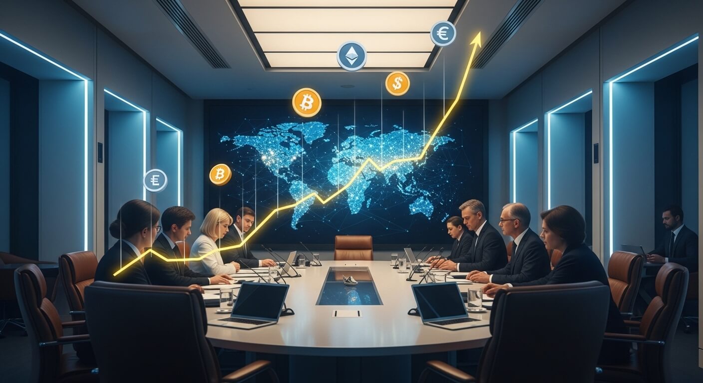 2026년 4월 한국은행 기준금리 동결 결정과 대출 금리 변화를 분석하는 경제 전문가의 모습