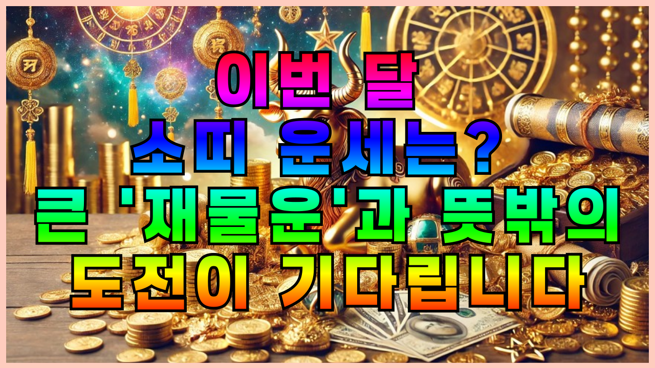 소띠-운세