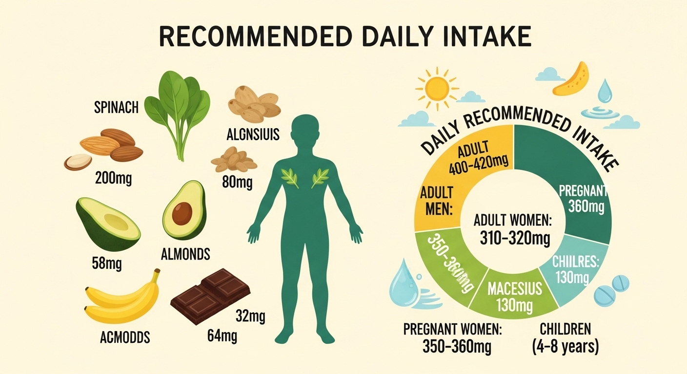 마그네슘 하루 권장량