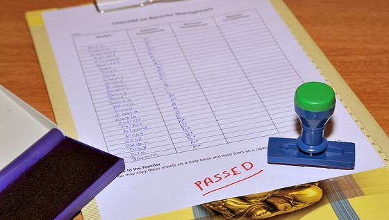 도장, 종이, 시험통과, 공인중개사시험